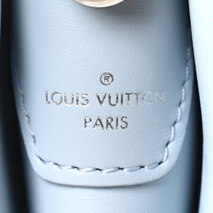 Louis Vuitton Lambskin Embossed Monogram Coussin PM Ice Blue 6 of 9