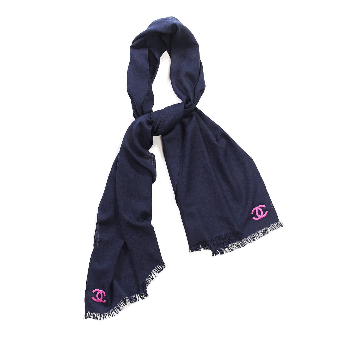 Cashmere CC Stole Navy