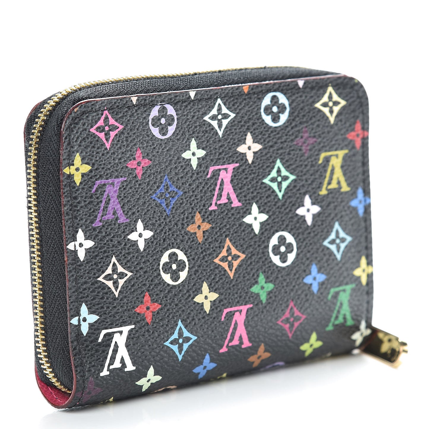 Monogram Multicolor Zippy Coin Purse Black Grenade