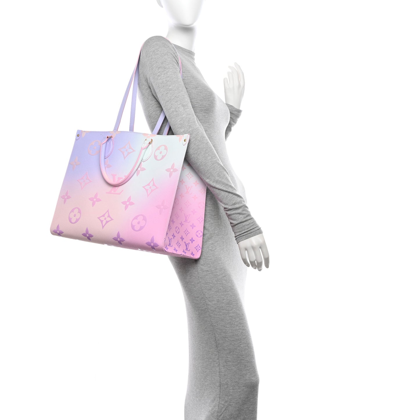 Monogram Giant Spring In The City Onthego GM Sunrise Pastel