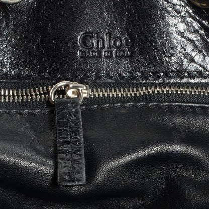 Chloe Leather Paddington Shoulder Bag Black 10 of 12