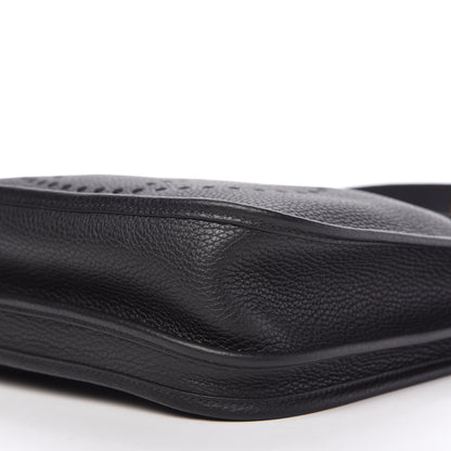 Hermes Taurillon Clemence Evelyne III PM Black 7 of 11