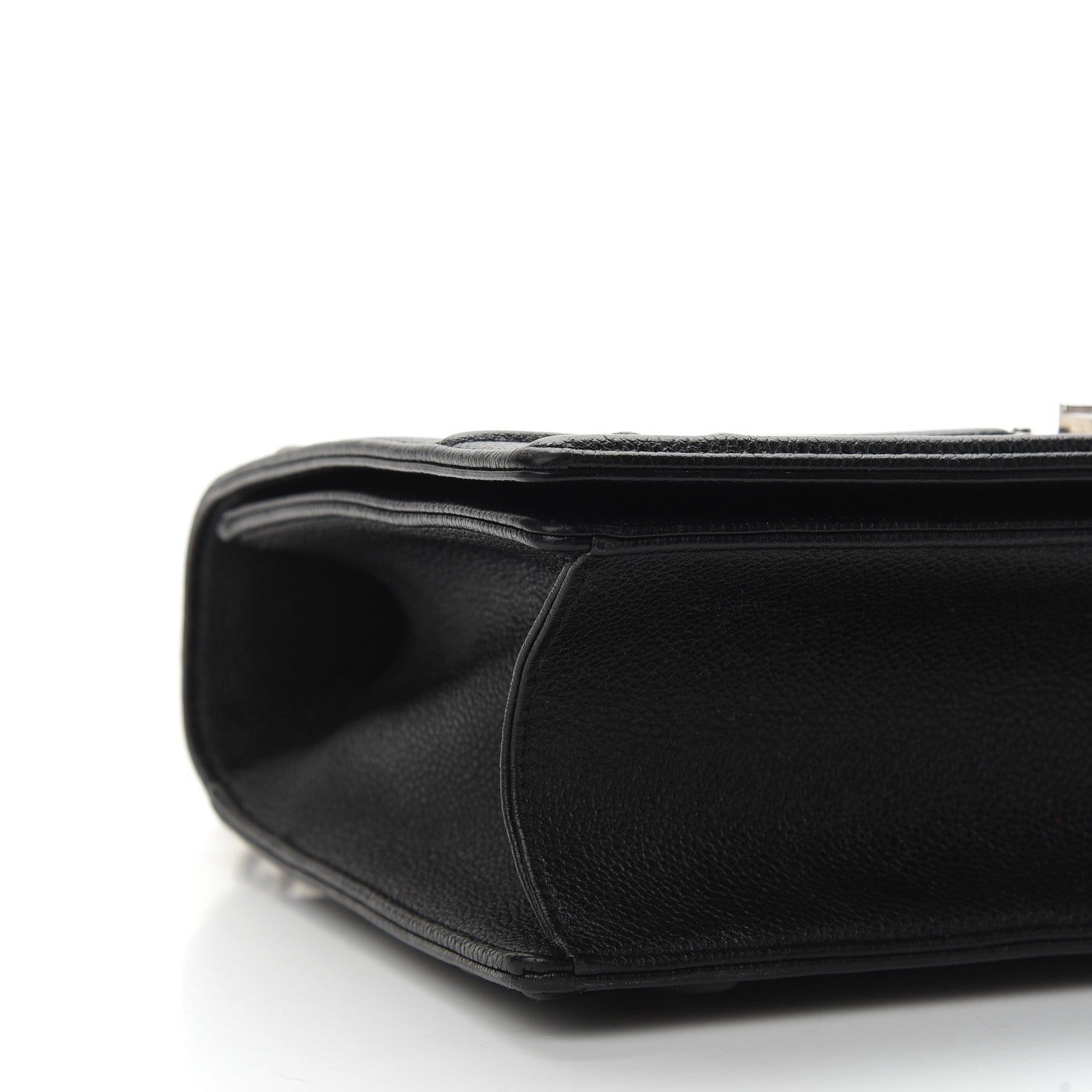 Christian Dior Grained Calfskin Medium Diorama Flap Bag Black 8 of 9