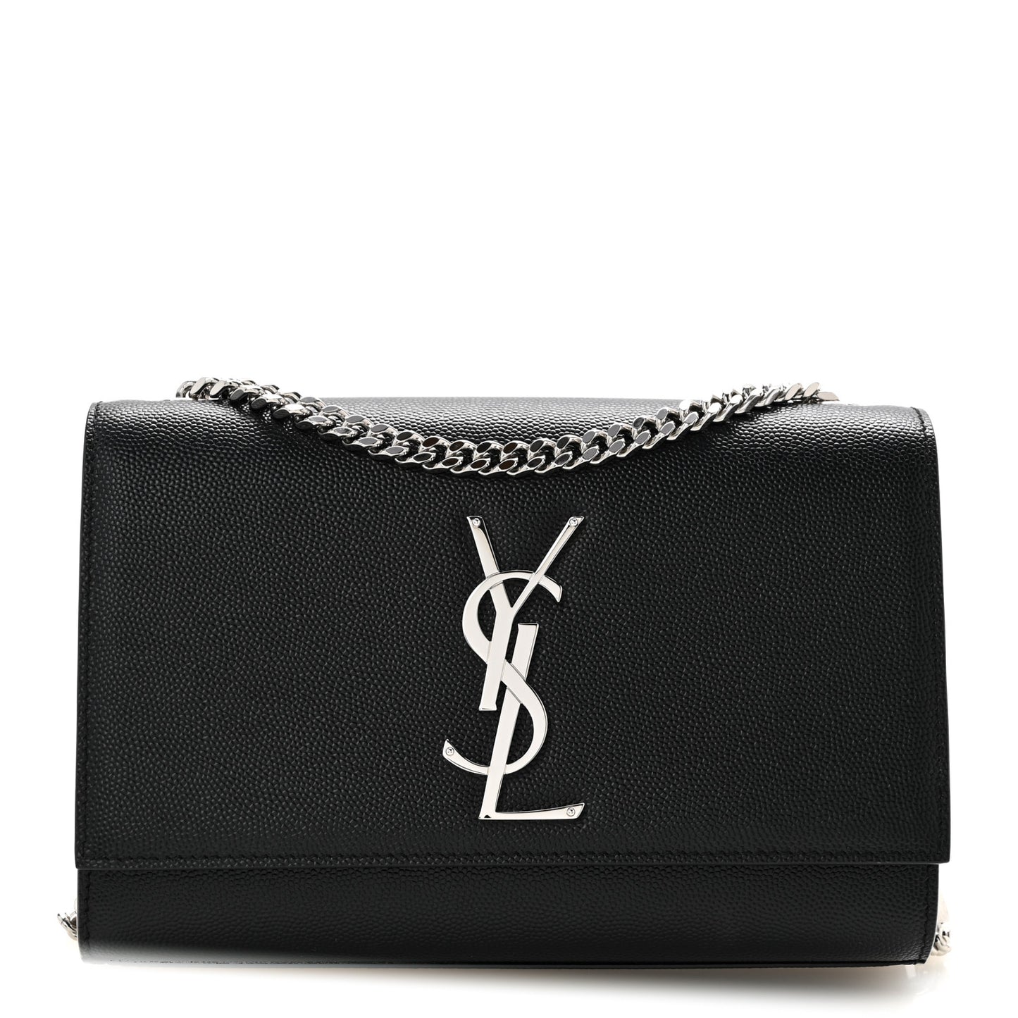 Grain De Poudre Small Monogram Kate Satchel Black