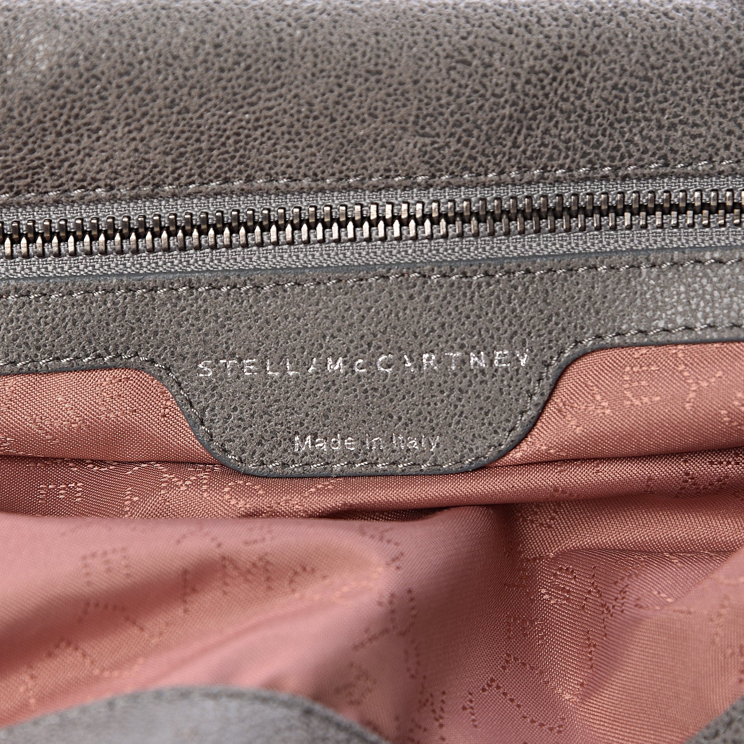 Stella McCartney Shaggy Deer Falabella Fold Over Tote Grey 6 of 10