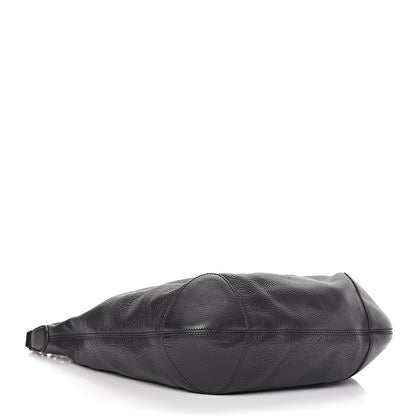 Gucci Pebbled Calfskin Medium Soho Chain Hobo Black 4 of 14