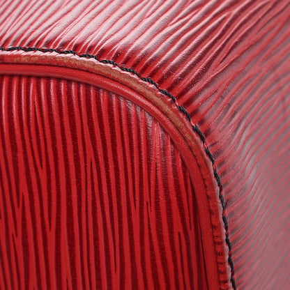 Louis Vuitton Epi Speedy 40 Castillan Red 16 of 18