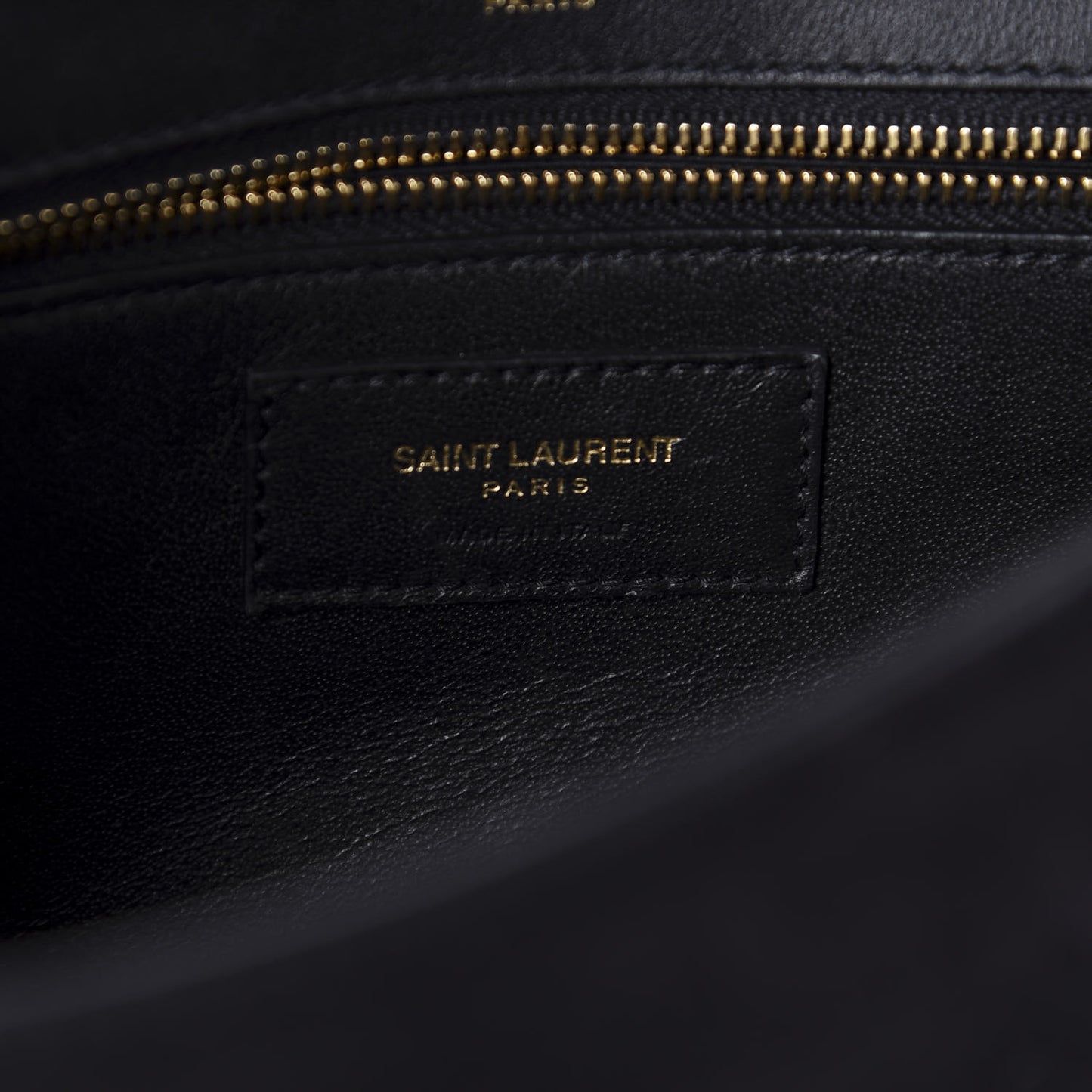Suede Calfskin Monogram Le Sept Chain Bag Black