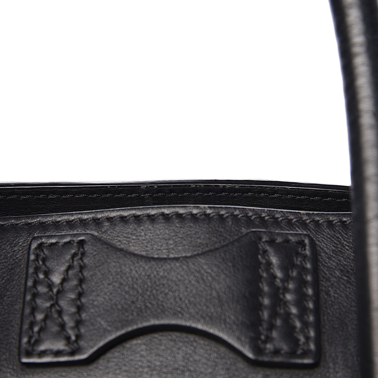 Smooth Calfskin Mini Luggage Black