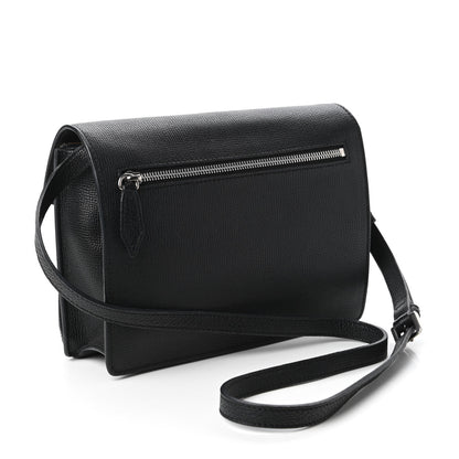 Burberry Derby Calfskin Vintage Check Small Macken Crossbody Bag Black 3 of 10