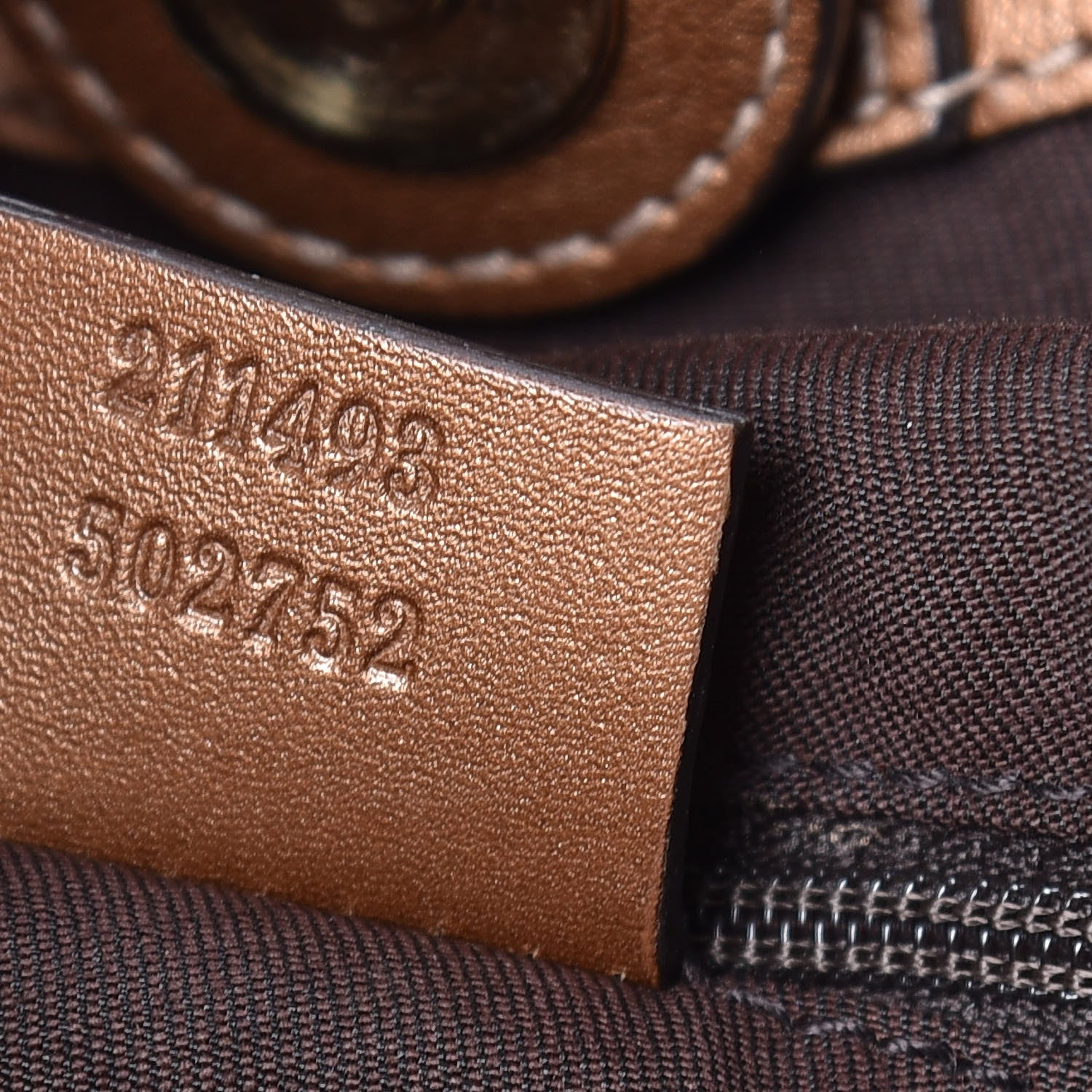 Gucci Monogram Large Sukey Tote Bronze 7 of 16