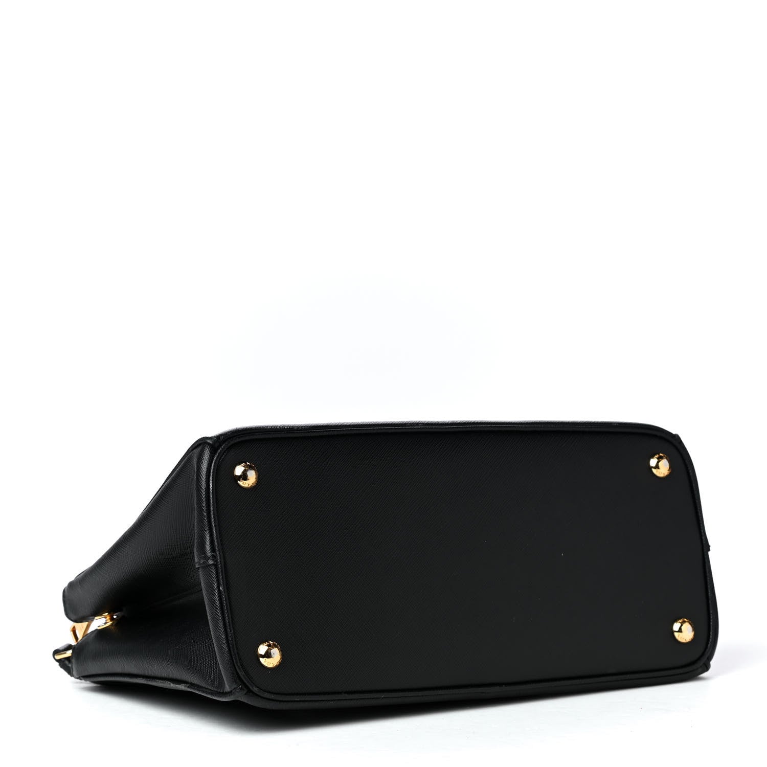 Prada Saffiano Small Galleria Double Zip Tote Black 3 of 17