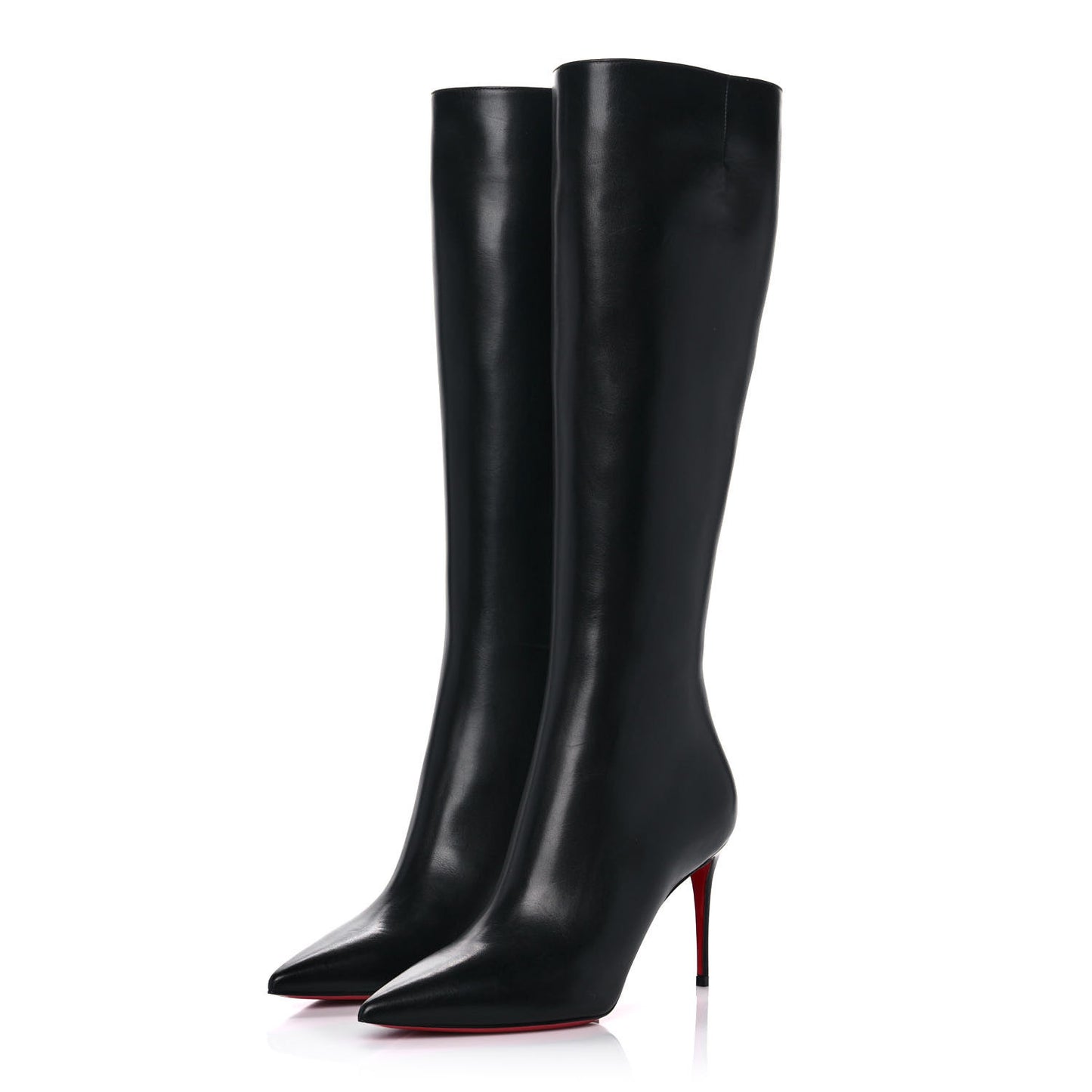 Calfskin So Kate Pointed Tall Boots 39.5 Black