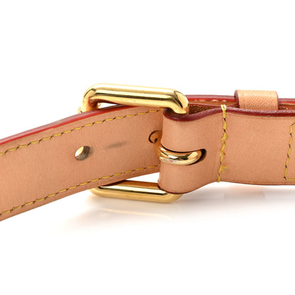 Louis Vuitton Vachetta 25mm Adjustable Shoulder Strap VVN 6 of 8