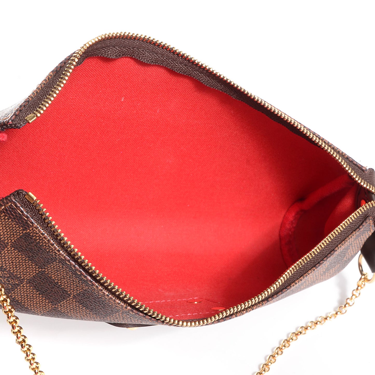 Damier Ebene Eva Clutch