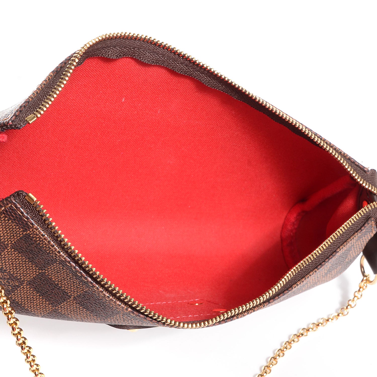 Louis Vuitton Damier Ebene Eva Clutch 5 of 8