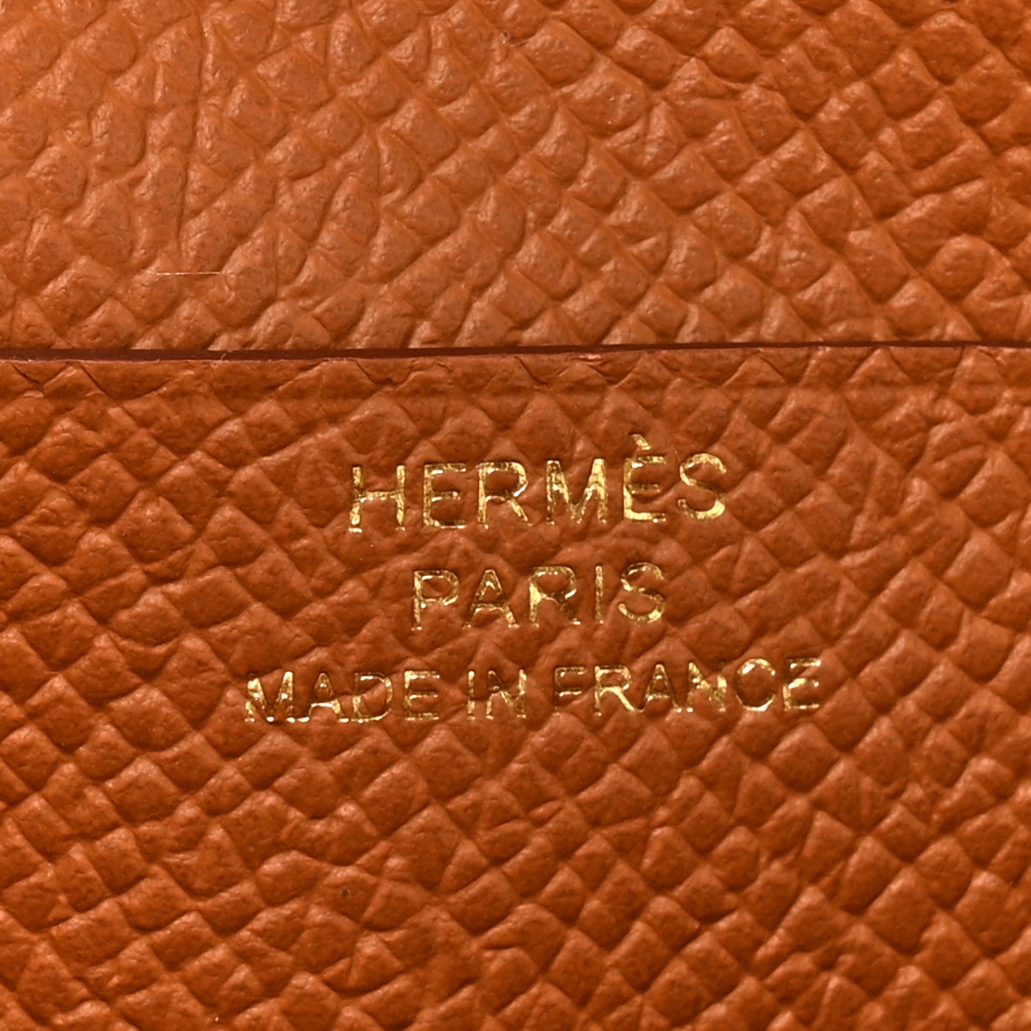 Hermes Epsom Bearn Compact Wallet Gold 7 of 9