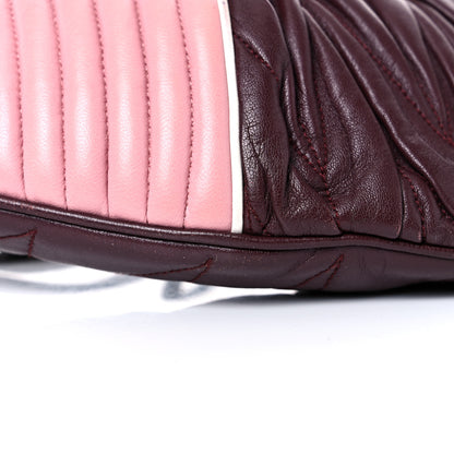 Miu Miu Nappa Matelasse Belt Bag Granato Rosa 7 of 19