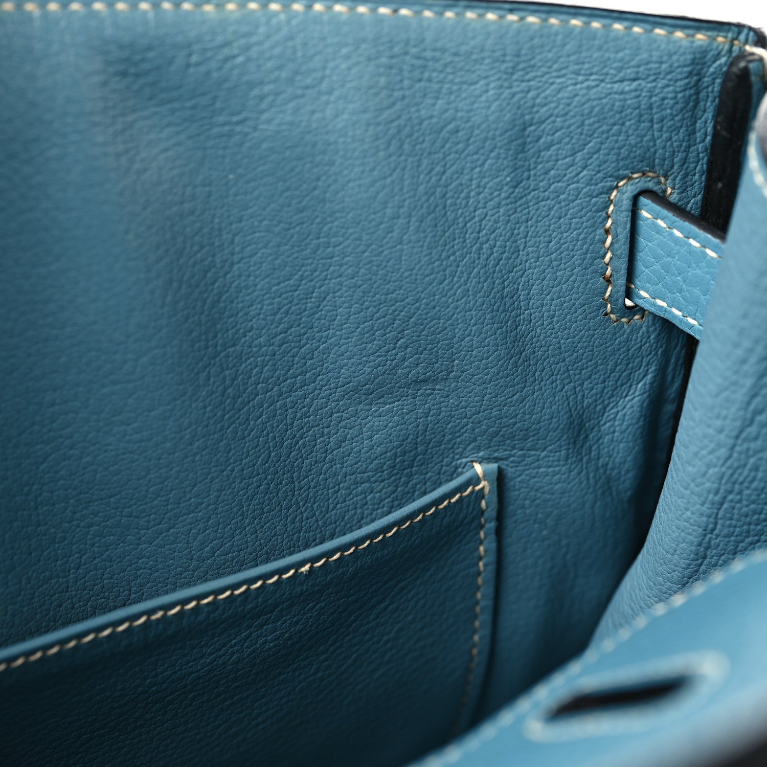 Hermes Togo Birkin 30 Blue Jean 13 of 15