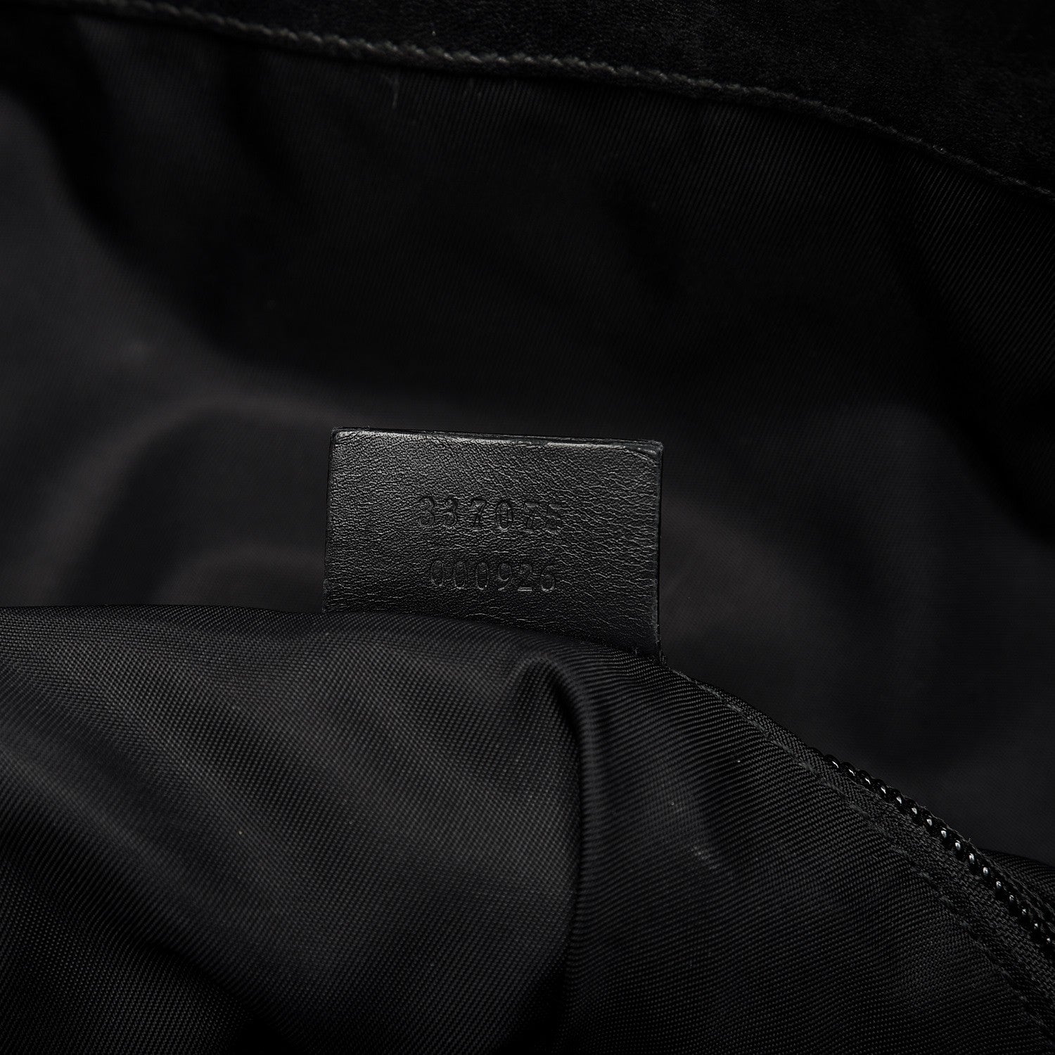 Gucci Techno Canvas Web Single Buckle Backpack Black 7 of 11