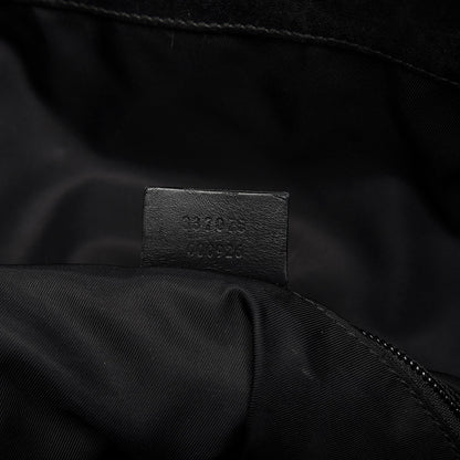 Gucci Techno Canvas Web Single Buckle Backpack Black 7 of 11