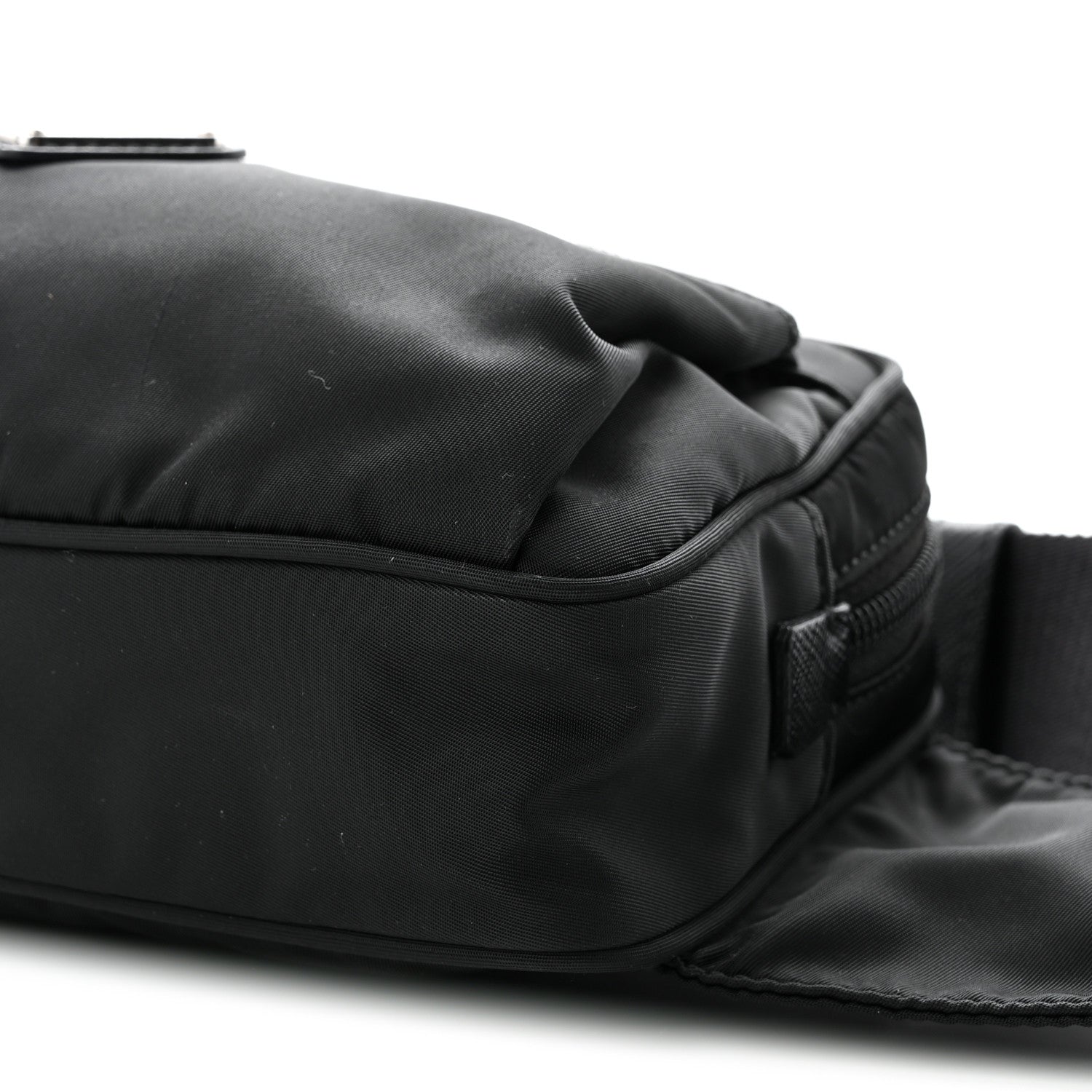 Prada Tessuto Nylon Belt Bag Black 8 of 9