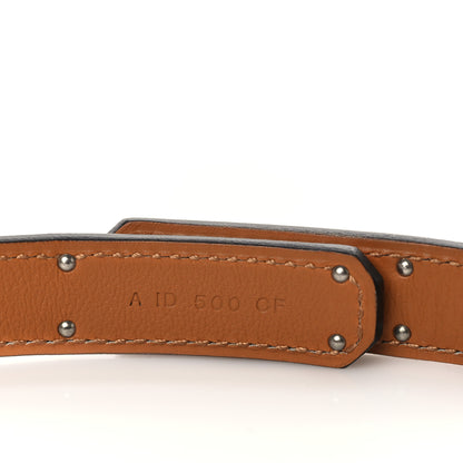 Hermes Epsom Kelly Belt Rose Extreme 4 of 4
