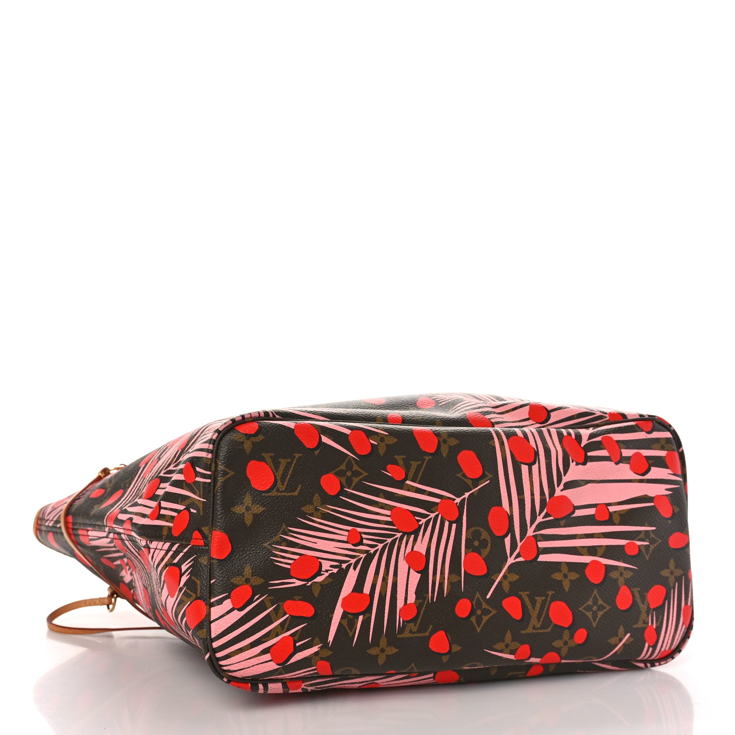 Louis Vuitton Monogram Jungle Dots Neo Neverfull MM Sugar Pink Poppy 5 of 11