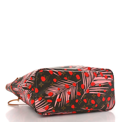 Louis Vuitton Monogram Jungle Dots Neo Neverfull MM Sugar Pink Poppy 5 of 11