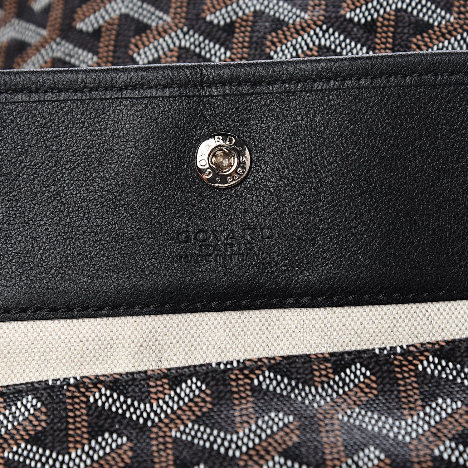 Goyard Goyardine Saint Louis GM Black 6 of 17