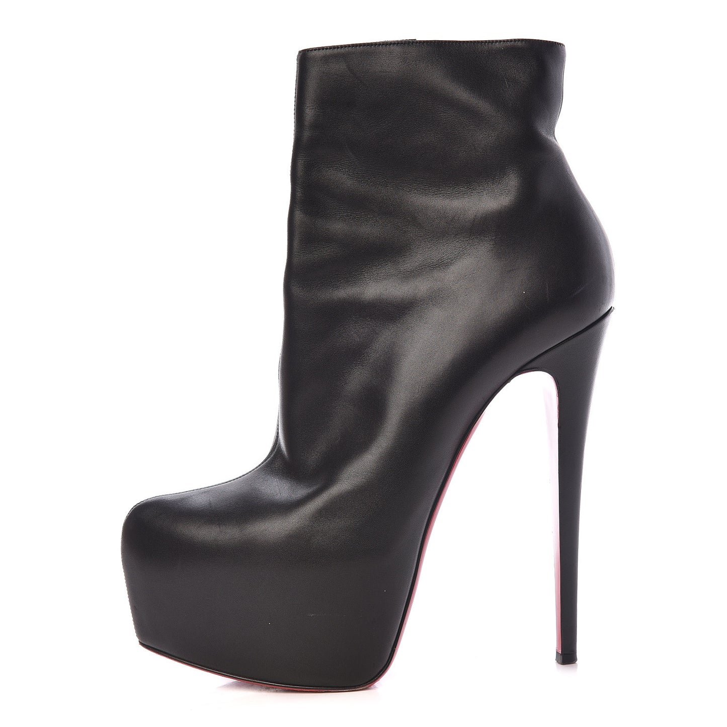 Calfskin Daf Booty 160 Ankle Boots 40 Black