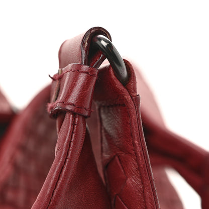 Bottega Veneta Nappa Intrecciato Medium Campana Hobo Red 12 of 14