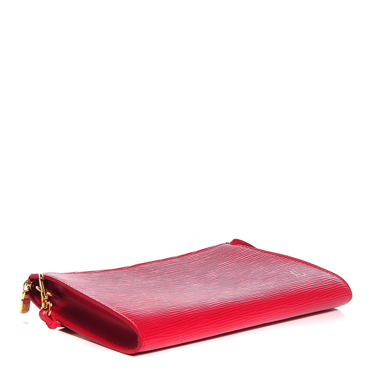 Louis Vuitton Epi Pochette Accessories 24 Castillan Red 4 of 7