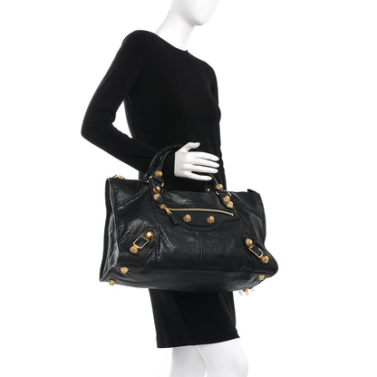 Balenciaga Agneau Giant 21 Gold Hardware Work Black 2 of 10