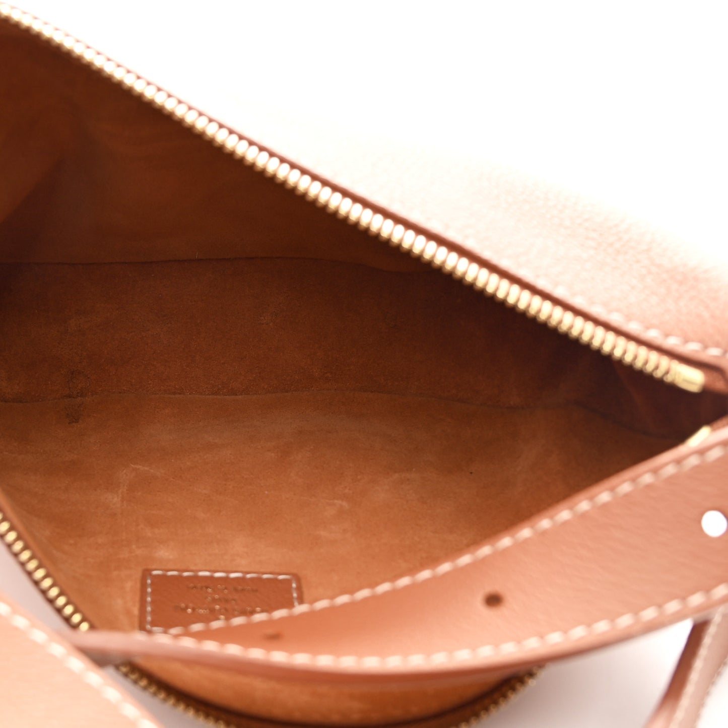 Smooth Calfskin Low Key Bumbag Cognac