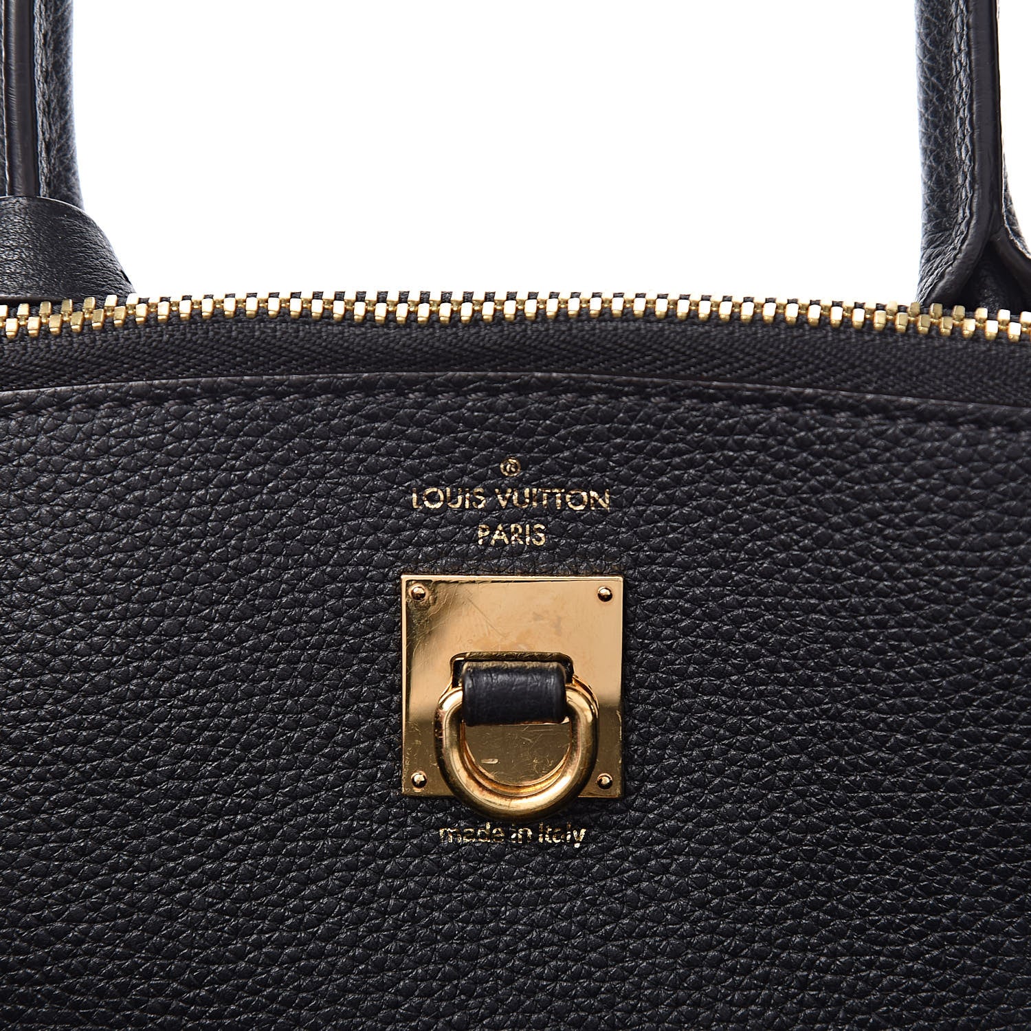 Louis Vuitton Taurillon City Steamer MM Black 6 of 9