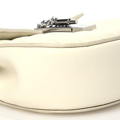 Chloe Calfskin Quilted Mini Drew Bijou Shoulder Bag Natural White 9 of 13