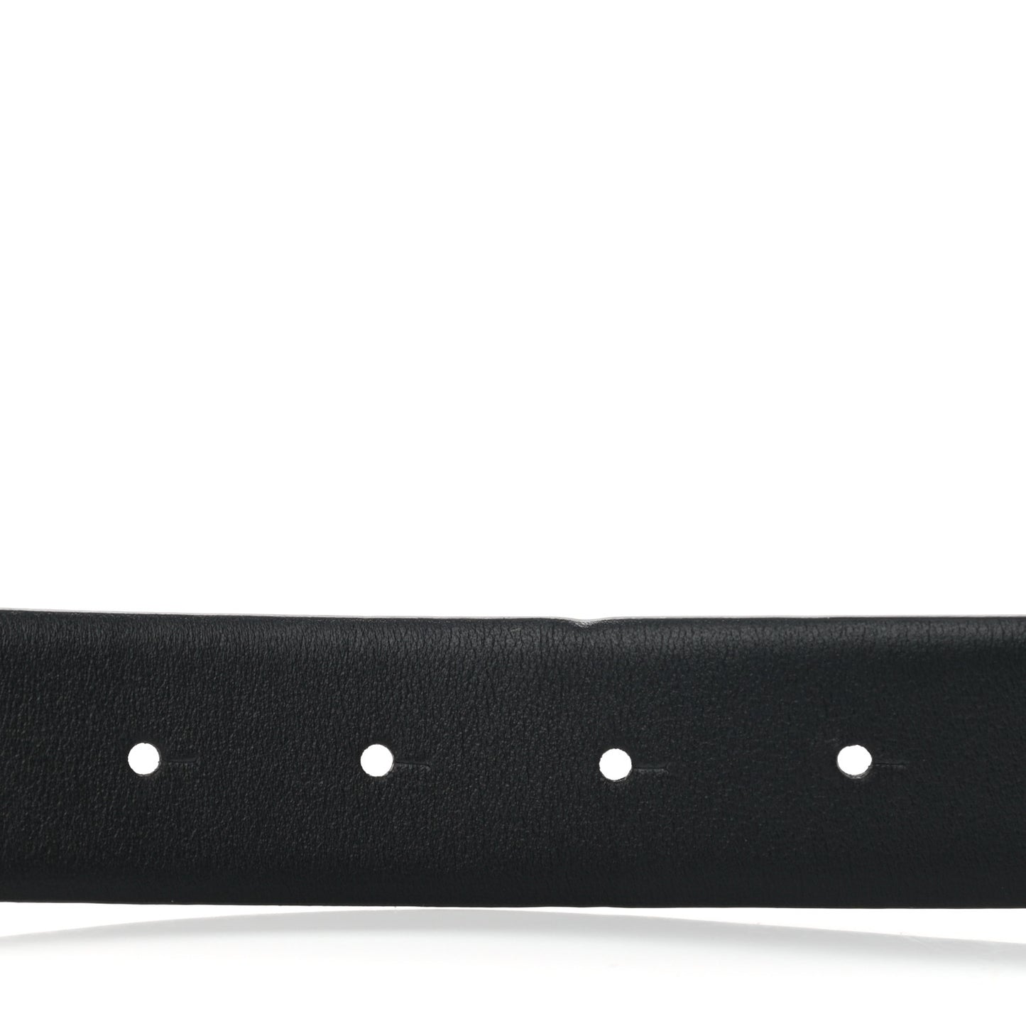 Calfskin CC Reversible Belt 75 Black Burgundy