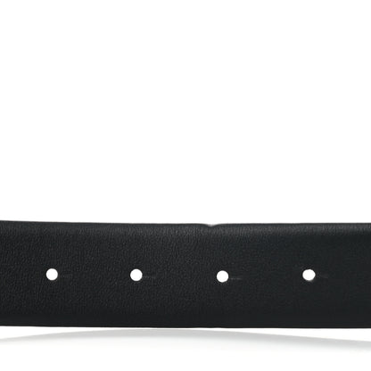 Chanel Calfskin CC Reversible Belt 75 Black Burgundy 5 of 6
