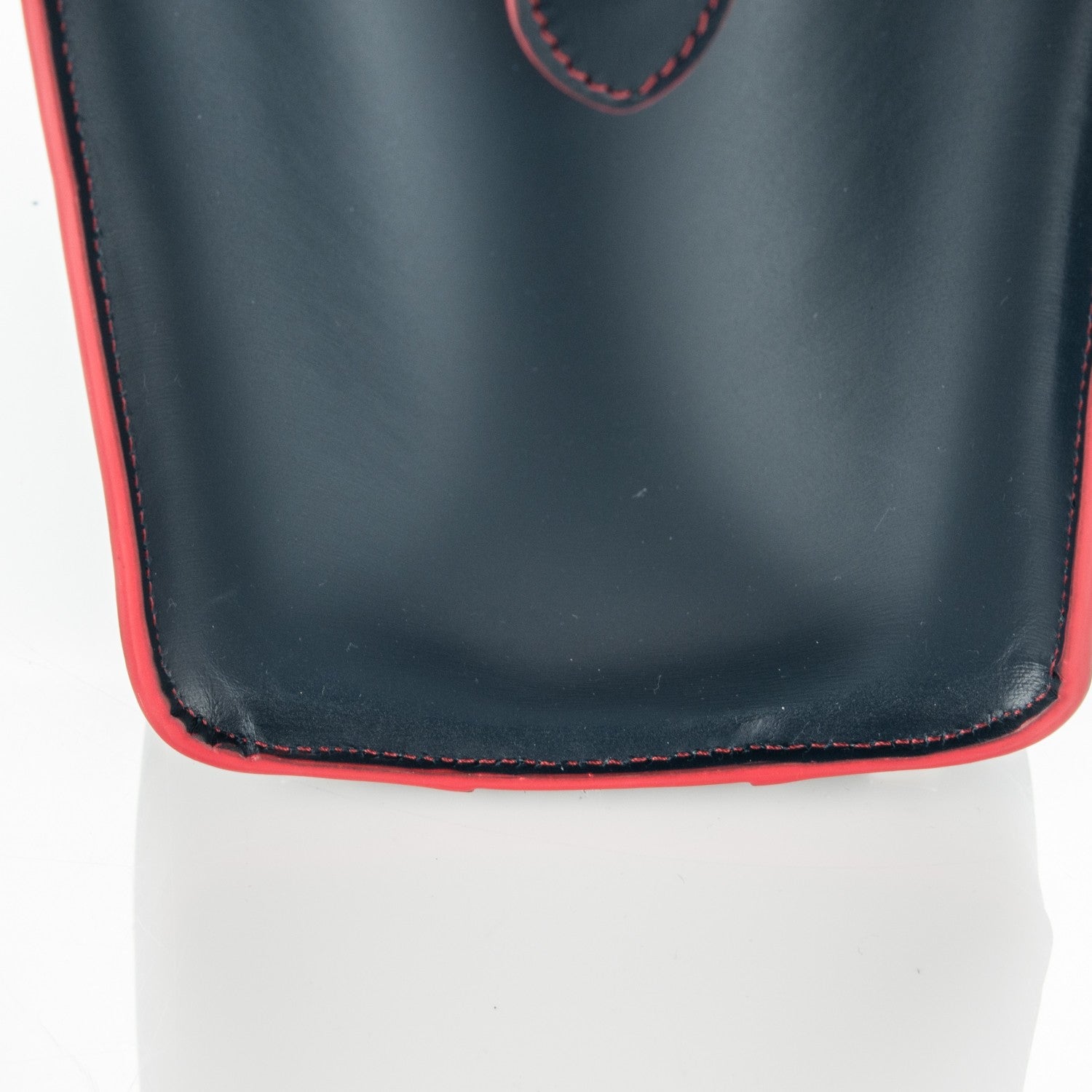Celine Satin Debossed Calfskin Micro Luggage Navy Blue 8 of 8