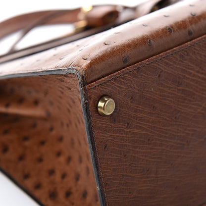 Hermes Ostrich Kelly Sellier 32 6 of 48