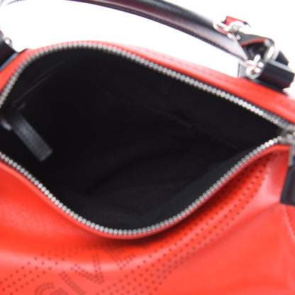 Givenchy Lambskin Perforated Small Pandora Pop Red 7 of 9