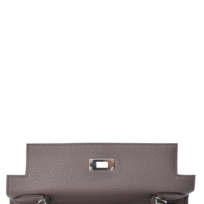 Hermes Togo Kelly Retourne 28 Etain 14 of 34