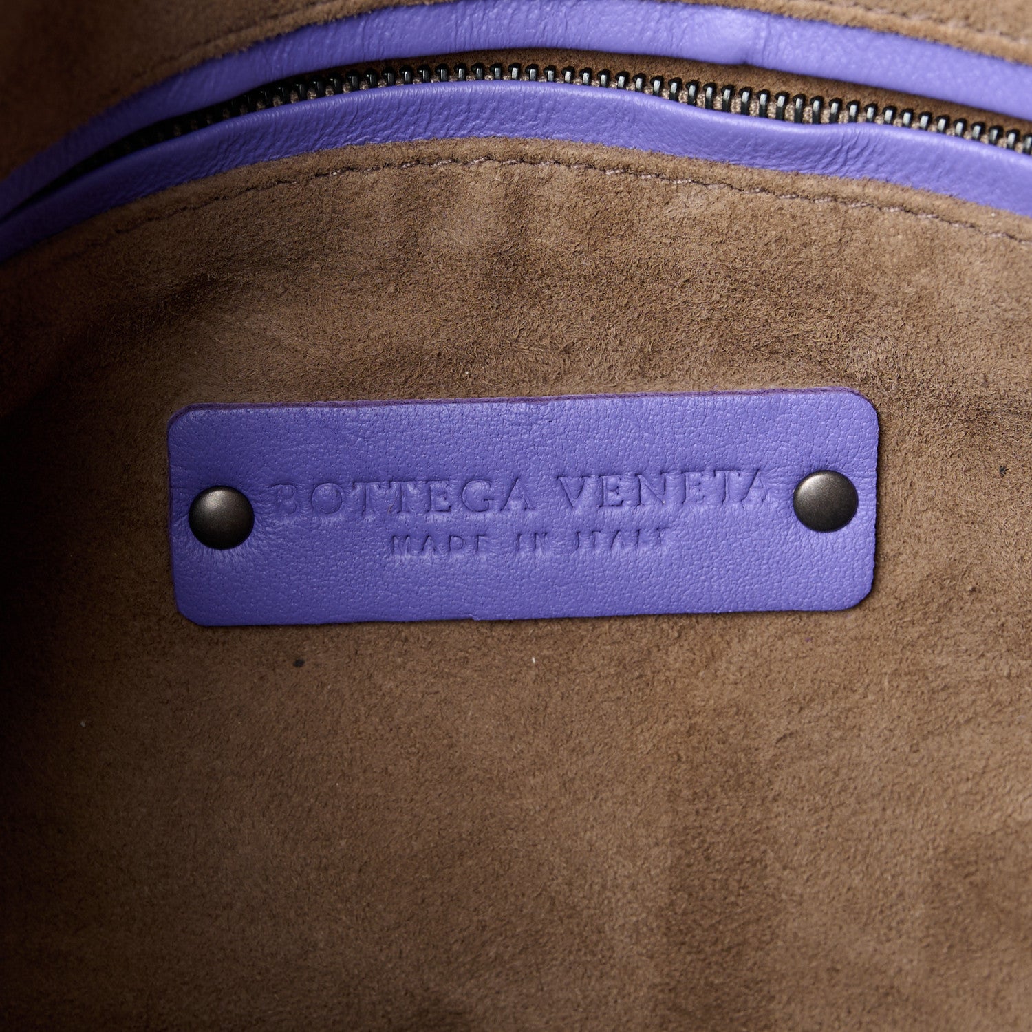 Bottega Veneta Nappa Intrecciato Nodini Crossbody Messenger Lavender 6 of 12