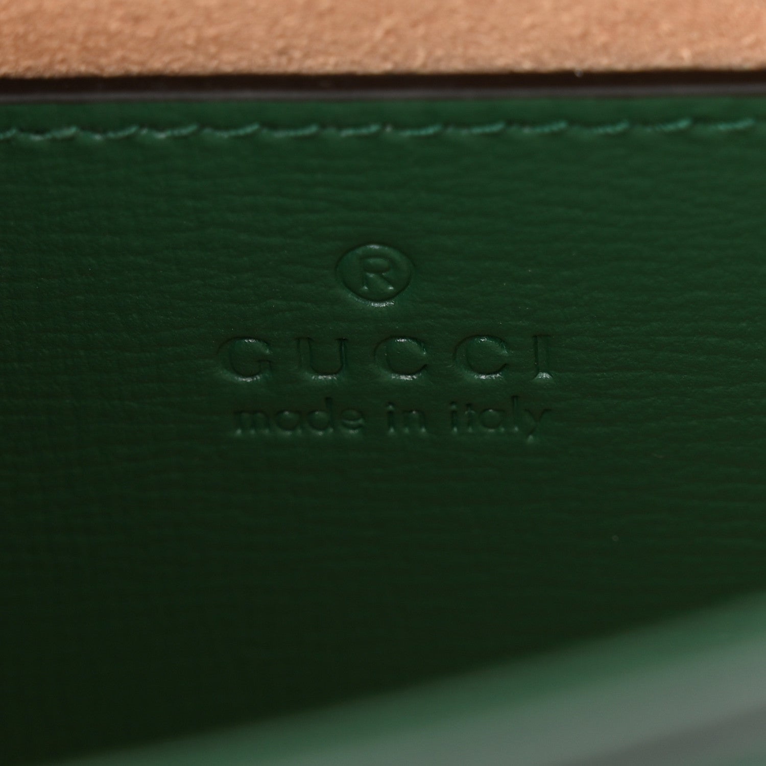 Gucci Azalea Calfskin Web Monochrome Horsebit 1955 Shoulder Bag Emerald 6 of 10