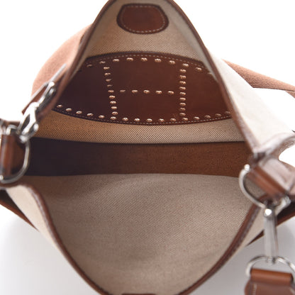 Hermes Toile Natural Barenia Evelyne II PM Fauve 5 of 12