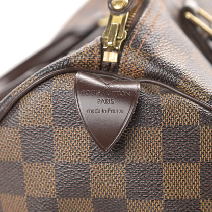 Louis Vuitton Damier Ebene Speedy 30 6 of 14