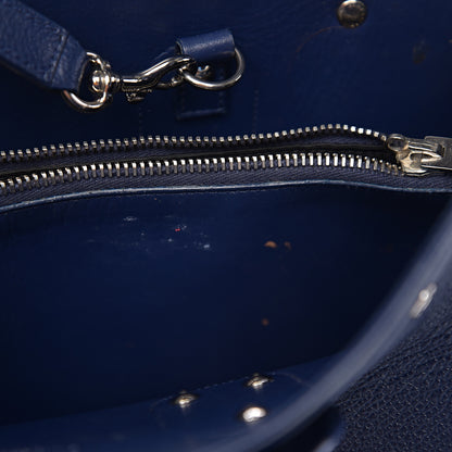 Saint Laurent Grained Calfskin Small Sac De Jour Navy 7 of 11