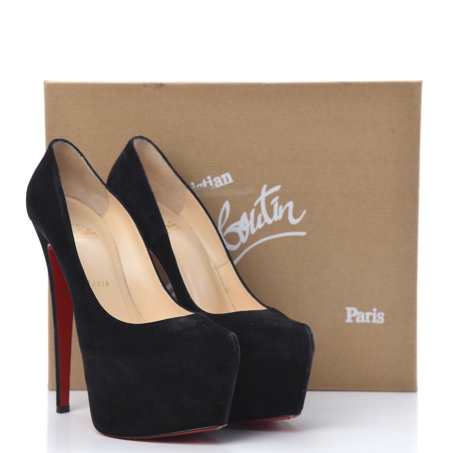Suede Daffodile 160 Pumps Black 38.5