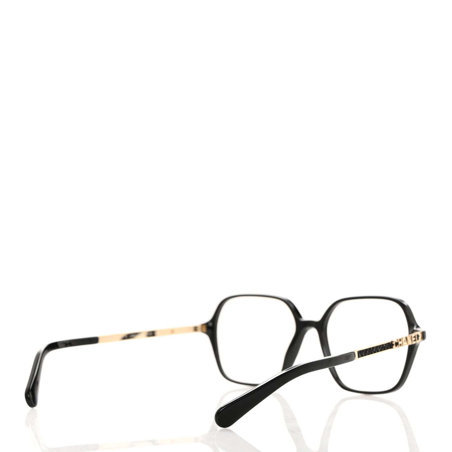 Acetate Square Eyeglasses 3417-S Black